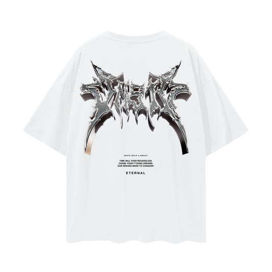 Oversized Grave Made Chrome Logo