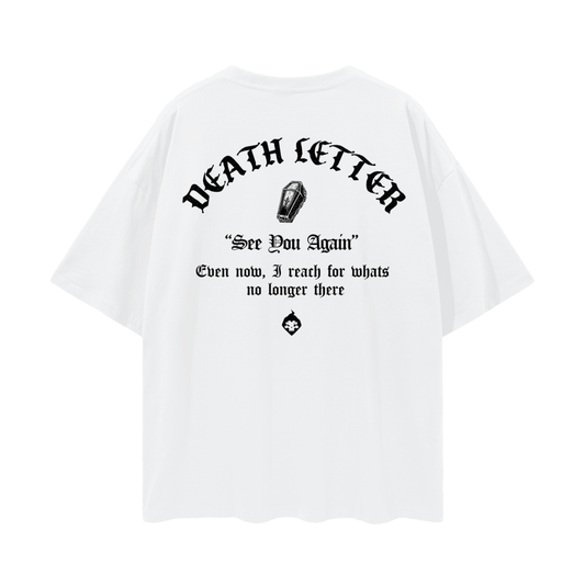 Oversize Death Letter Tee
