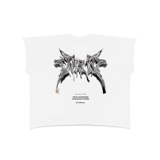 Boxy Grave Made Chrome Tee