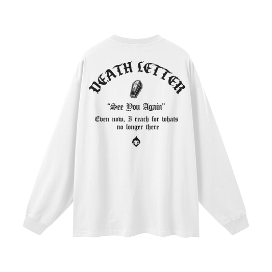 Death Letter Long Sleeve Tee